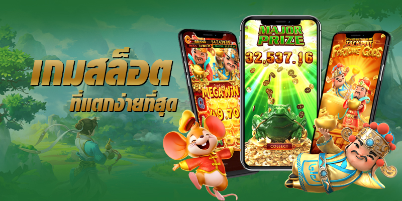 แนะนำ 5เกมสล็อตเล่นง่าย ยอดนิยมที่แตกง่ายที่สุด