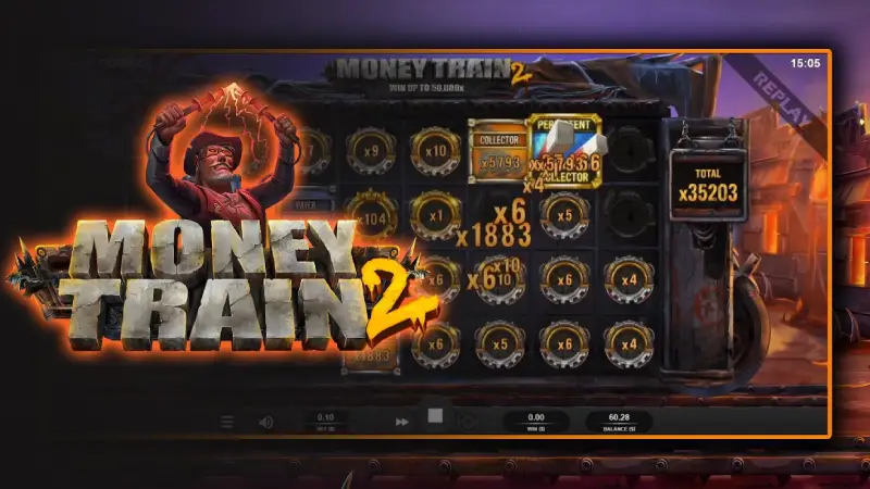 สัมผัสเกมเดิมพันสุดมันส์ สล็อตรถไฟ Money Train 2 มาพร้อมโบนัสแจกหนักยิ่งกว่าเดิม