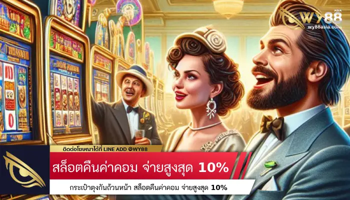 กระเป๋าตุงกันถ้วนหน้า สล็อตคืนค่าคอม จ่ายสูงสุด 10%