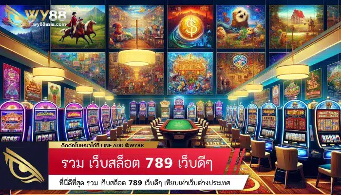 ที่นี่ดีที่สุด รวม เว็บสล็อต 789 เว็บดีๆ เทียบเท่าเว็บต่างประเทศ