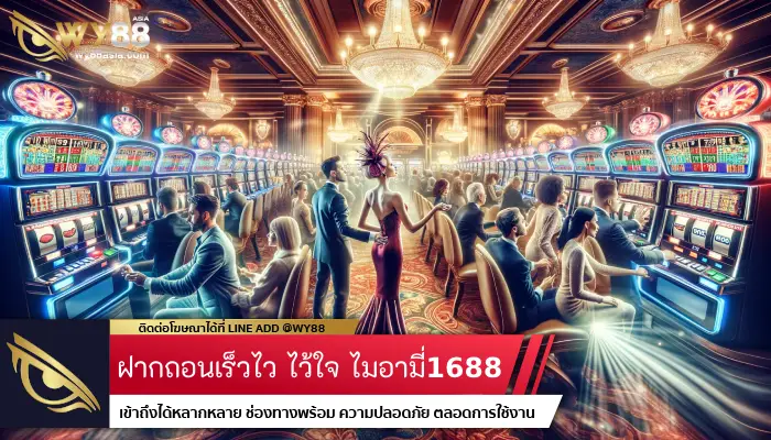 ฝากถอนเร็วไว ไว้ใจ ไมอามี่1688 ที่แรกของระบบออโต้ AI